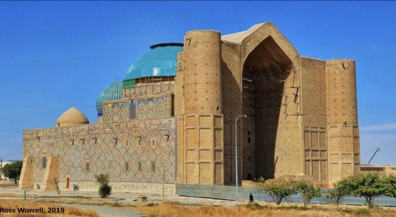 Ancient monuments of Turkestan are threatened by air pollution - a renowned scientist