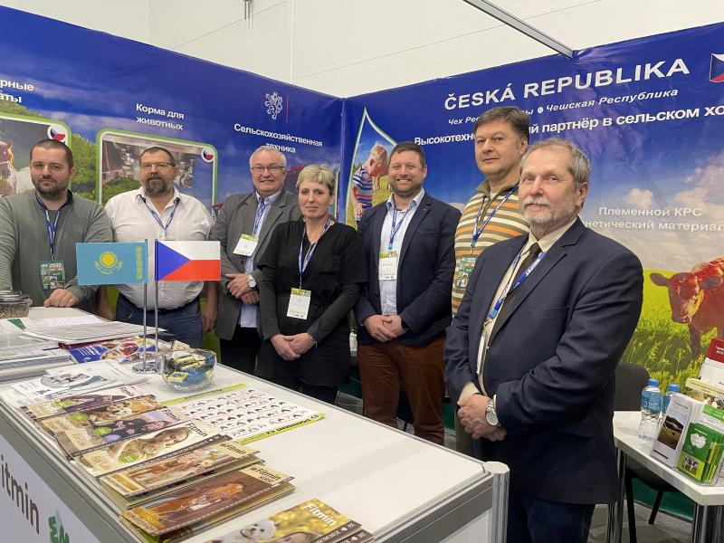 What do Czech companies offer to the farmers of Kazakhstan?