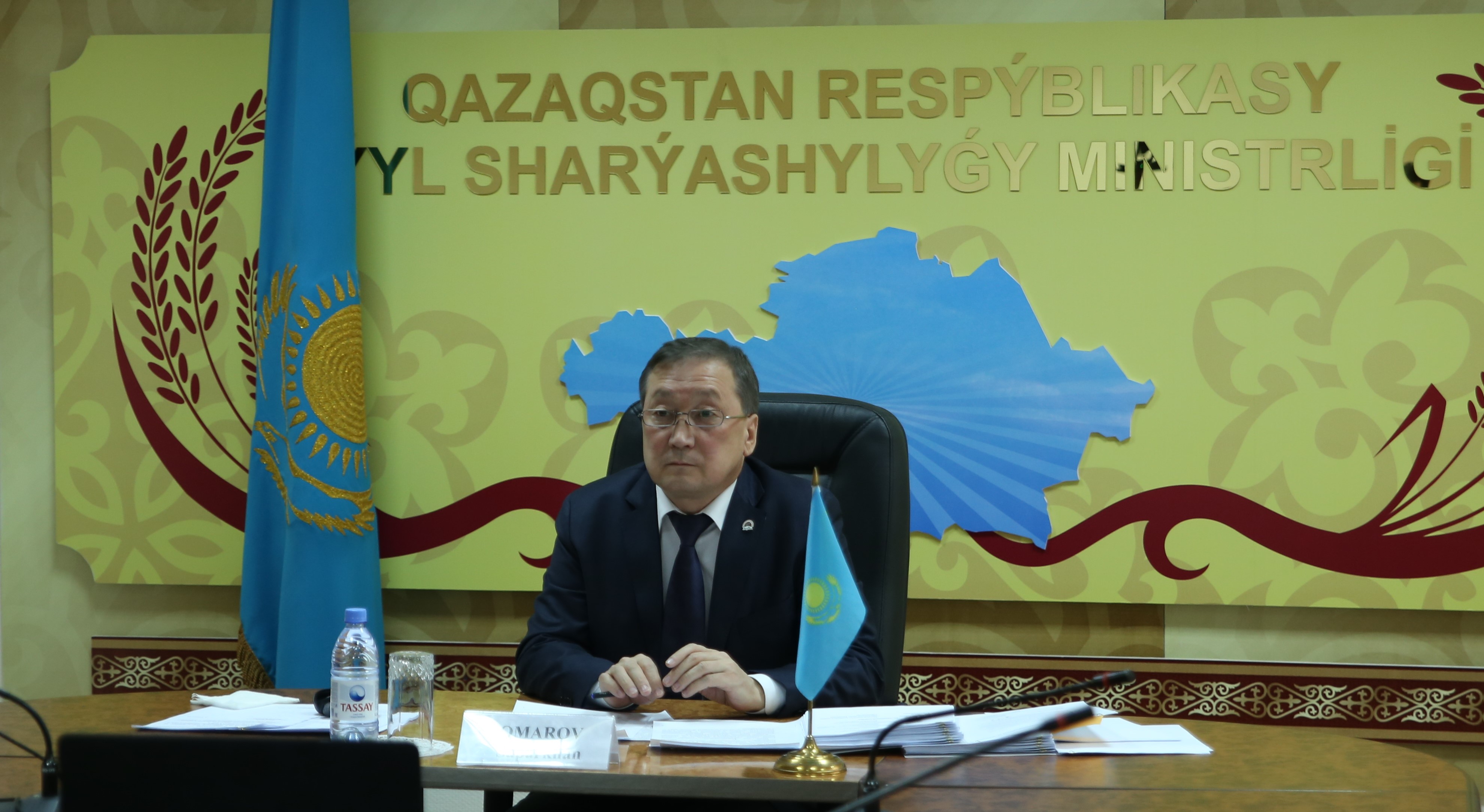 Казахстану удалось уберечь сельскохозяйственную отрасль от влияния глобального кризиса - Сапархан Омаров на Региональной конференции ФАО