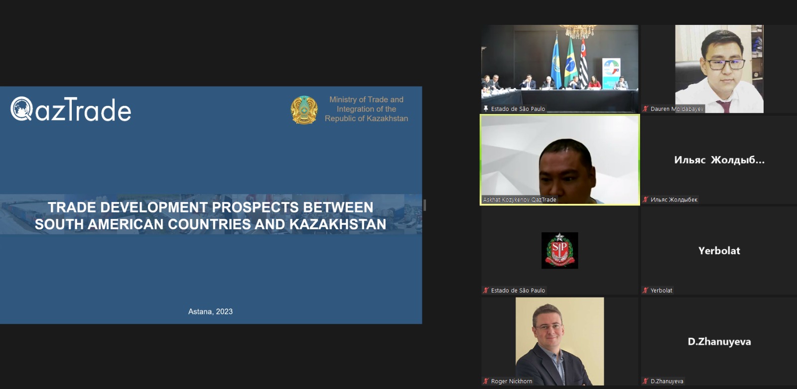 Отандық тыңайтқыш өндірушілер өз өнімін Бразилияға жеткізуді көздеп отыр