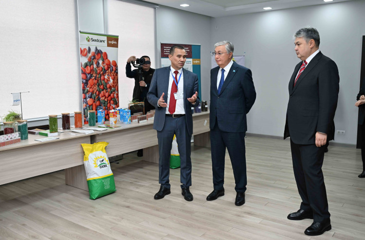 The President urged to scale up the experience of Opytnoye khozyaistvo maslichnykh kultur (Oilseeds Experimental Farm) LLP