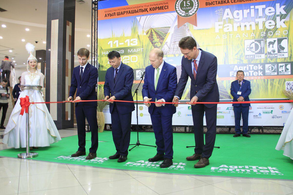 Agricultural machinery of the future and efficient agricultural technologies were presented at a major exhibition in Nur Sultan