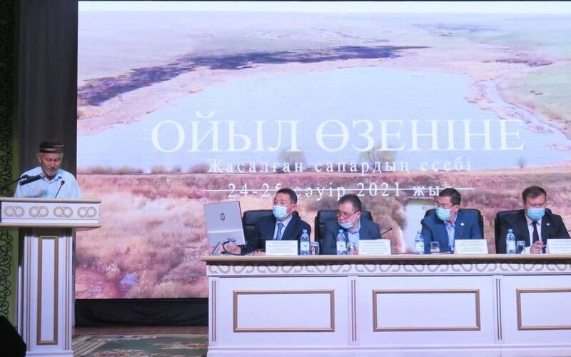 Незаконные дамбы на реке Ойыл будут снесены