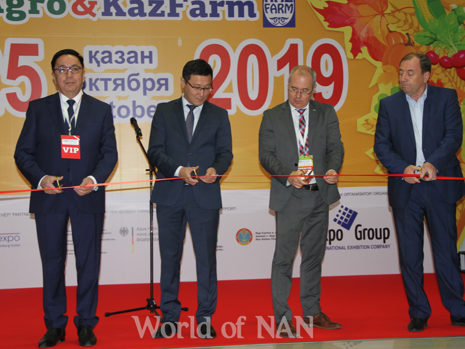 The international exhibition of agriculture and food industry is started in Nur-Sultan