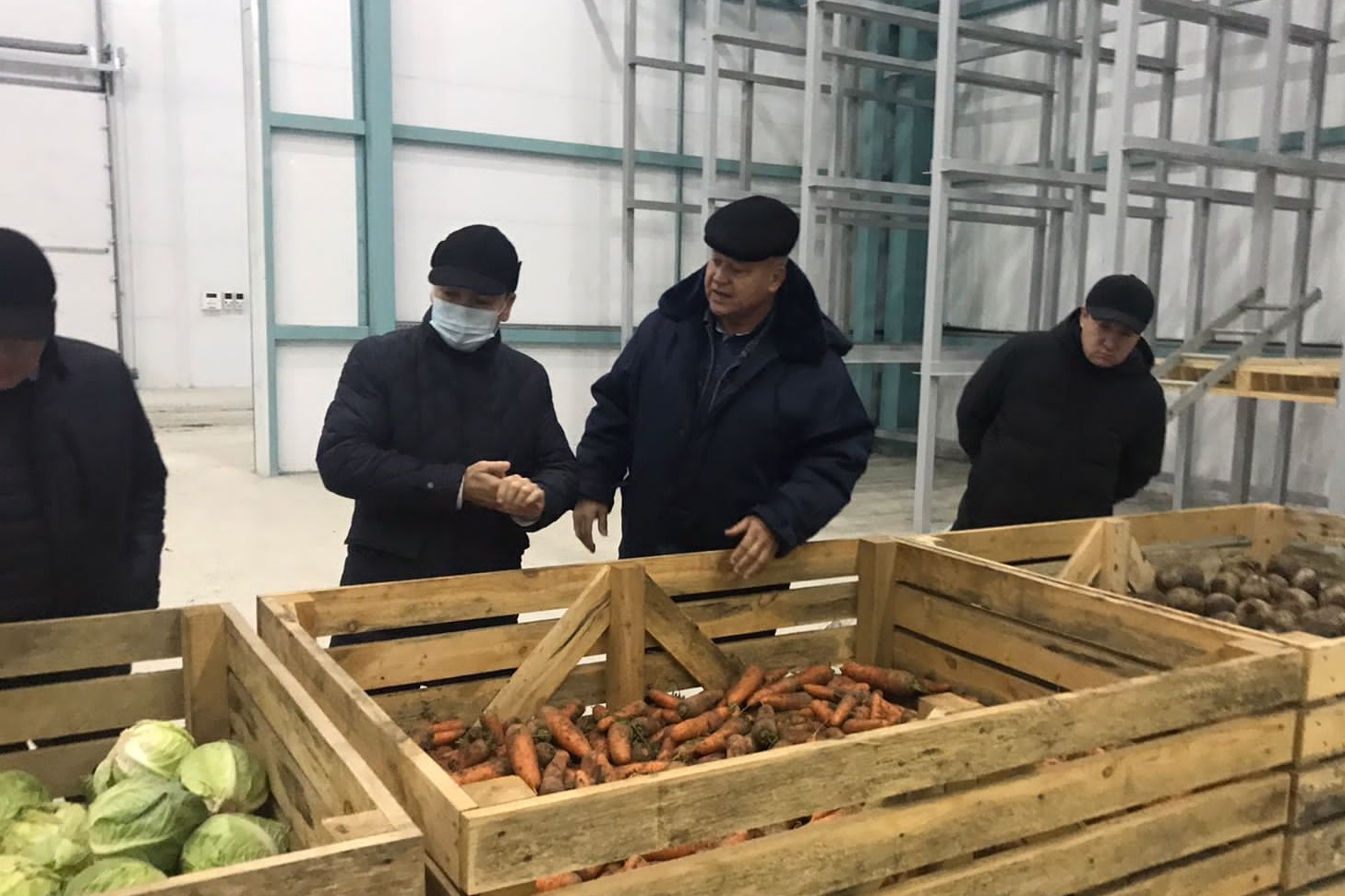 Современное овощехранилище открылось в павлодарском селе