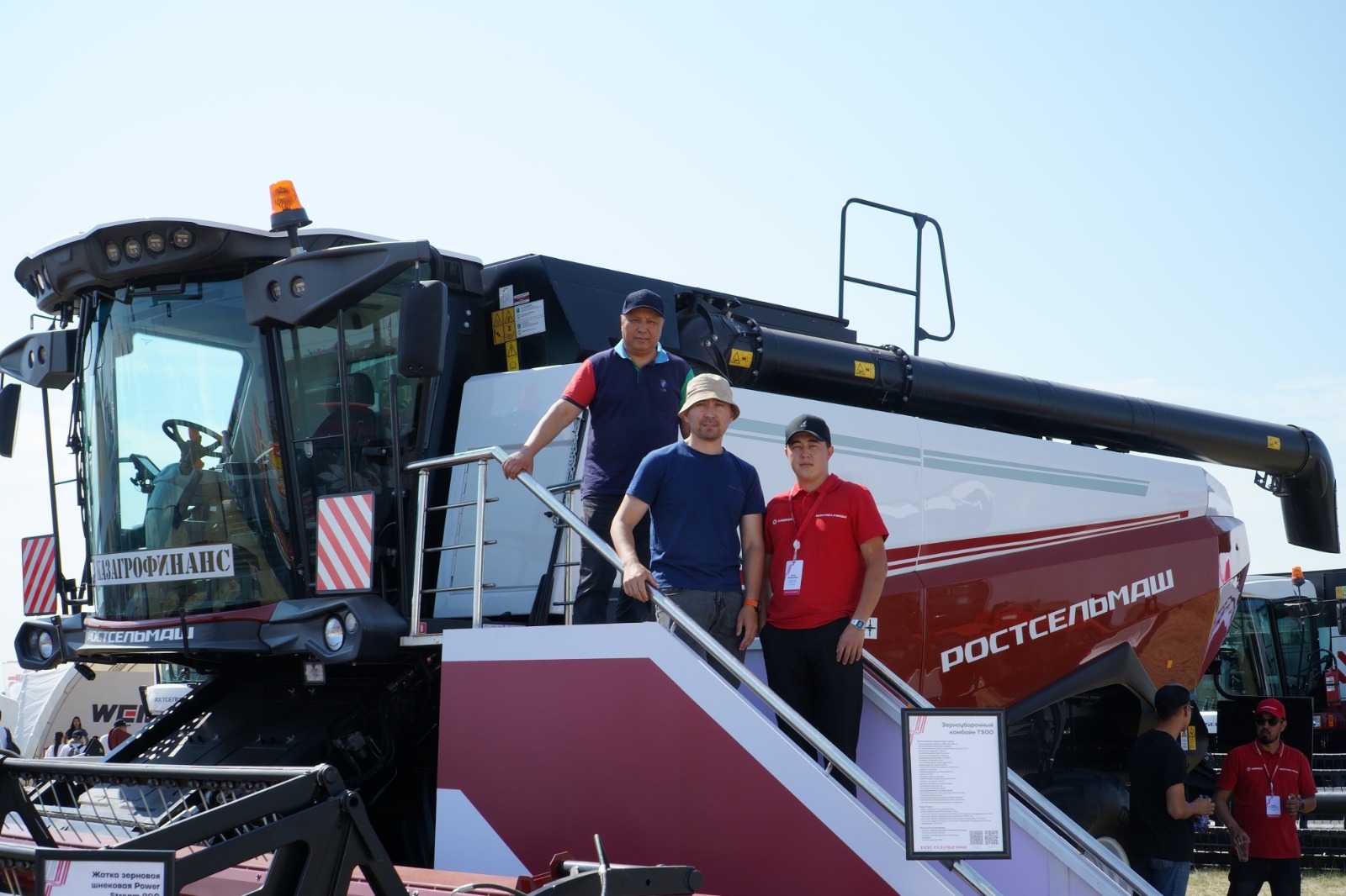 Rostselmash в полях Казахстана: как техника отработала сезон 2025