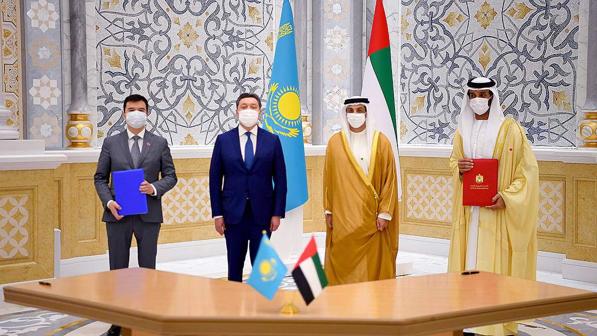 Казахстан стал партнером ОАЭ в обеспечении продбезопасности до 2051 года