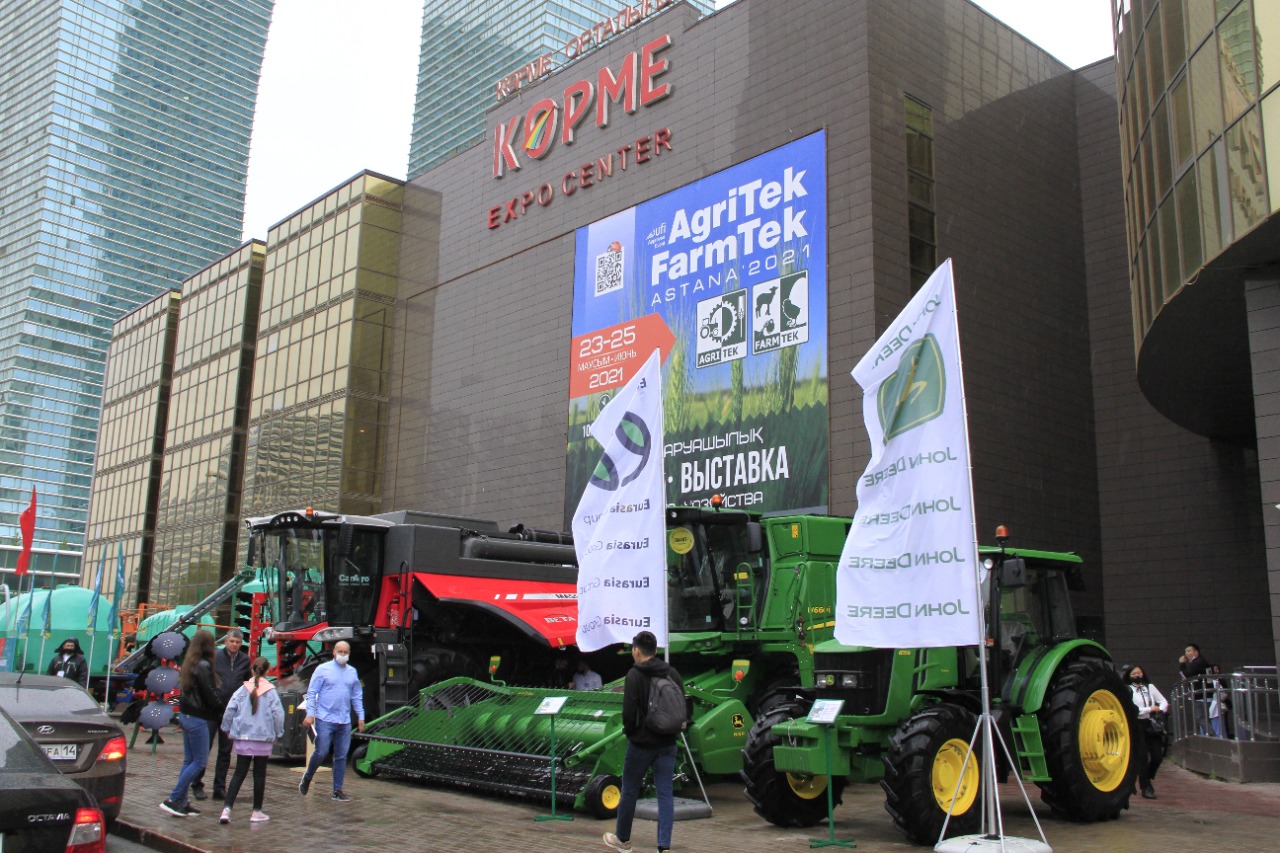 Выставка «AgriTek/FarmTek Astana-2021» открыла свои двери